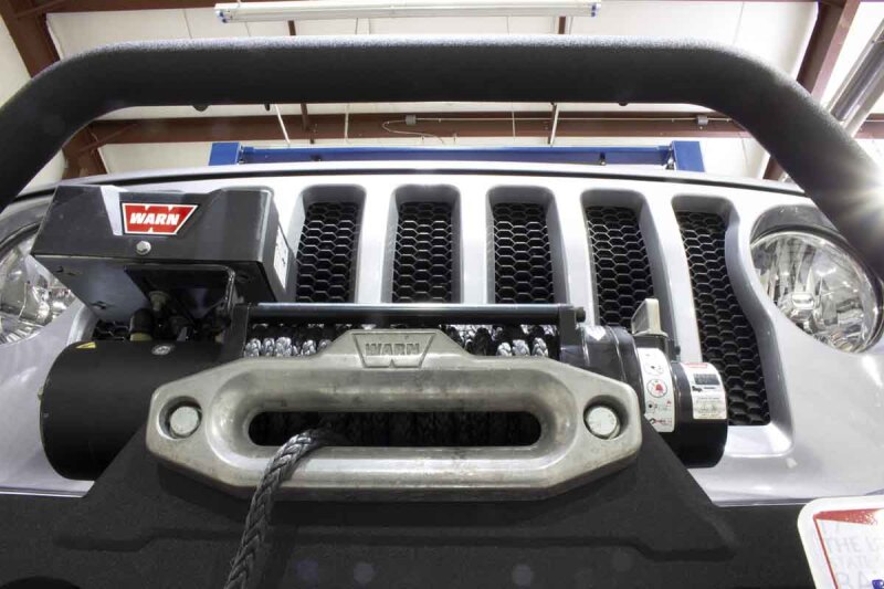 Jeep Wrangler JL Front Bumper - Fishbone Offroad - Mako Front - Black textured powder coat - `18-`27